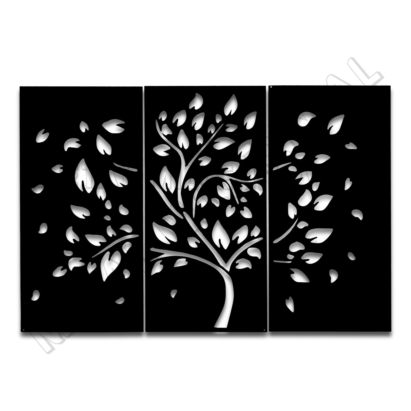 TREE PAINTINGS TRIO