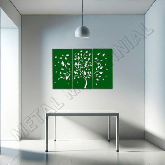 TREE PAINTINGS TRIO